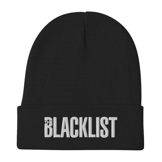 The Blacklist Logo Embroidered Beanie-0