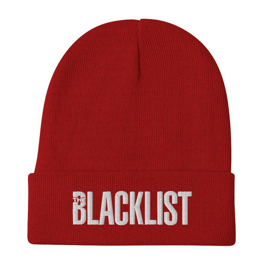 The Blacklist Logo Embroidered Beanie-1