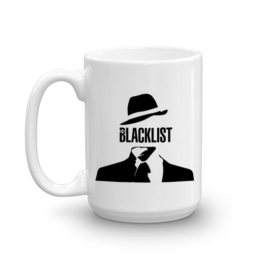 The Blacklist Man Icon White Mug-1