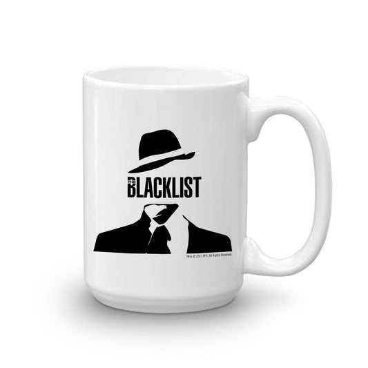 The Blacklist Man Icon White Mug-0