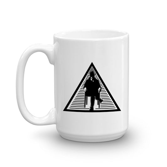 The Blacklist Triangle White Mug-2