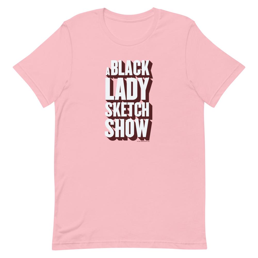 A Black Lady Sketch Show Logo Adult Short Sleeve T-Shirt