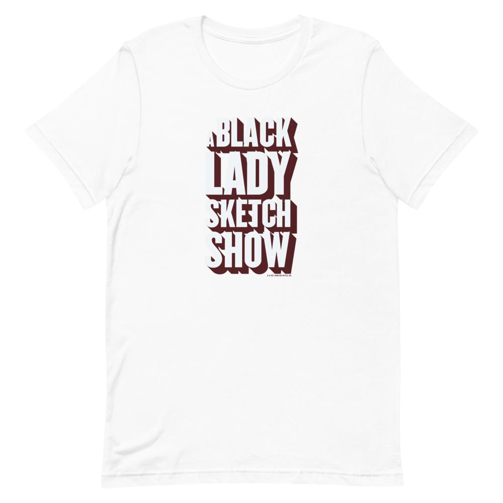 A Black Lady Sketch Show Logo Adult Short Sleeve T-Shirt