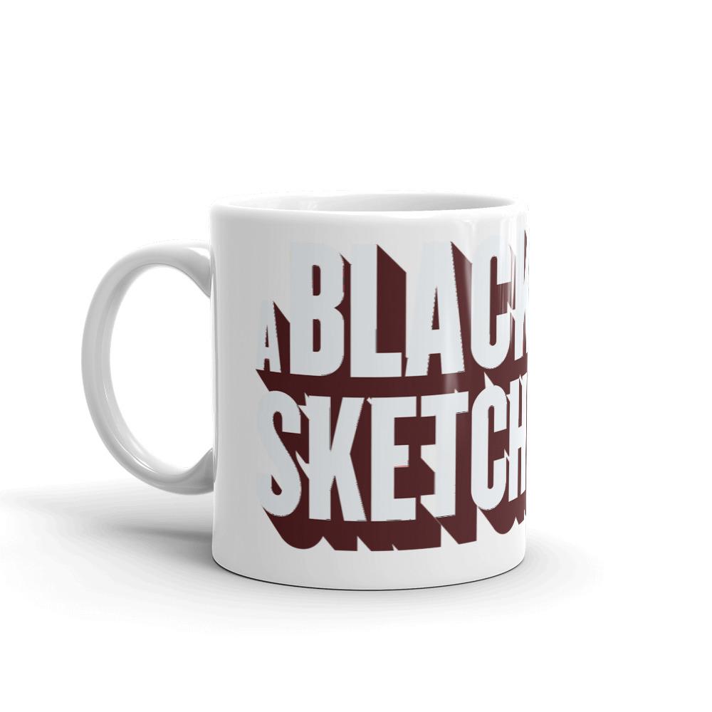 A Black Lady Sketch Show Logo White Mug