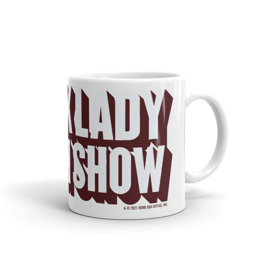 A Black Lady Sketch Show Logo White Mug-4