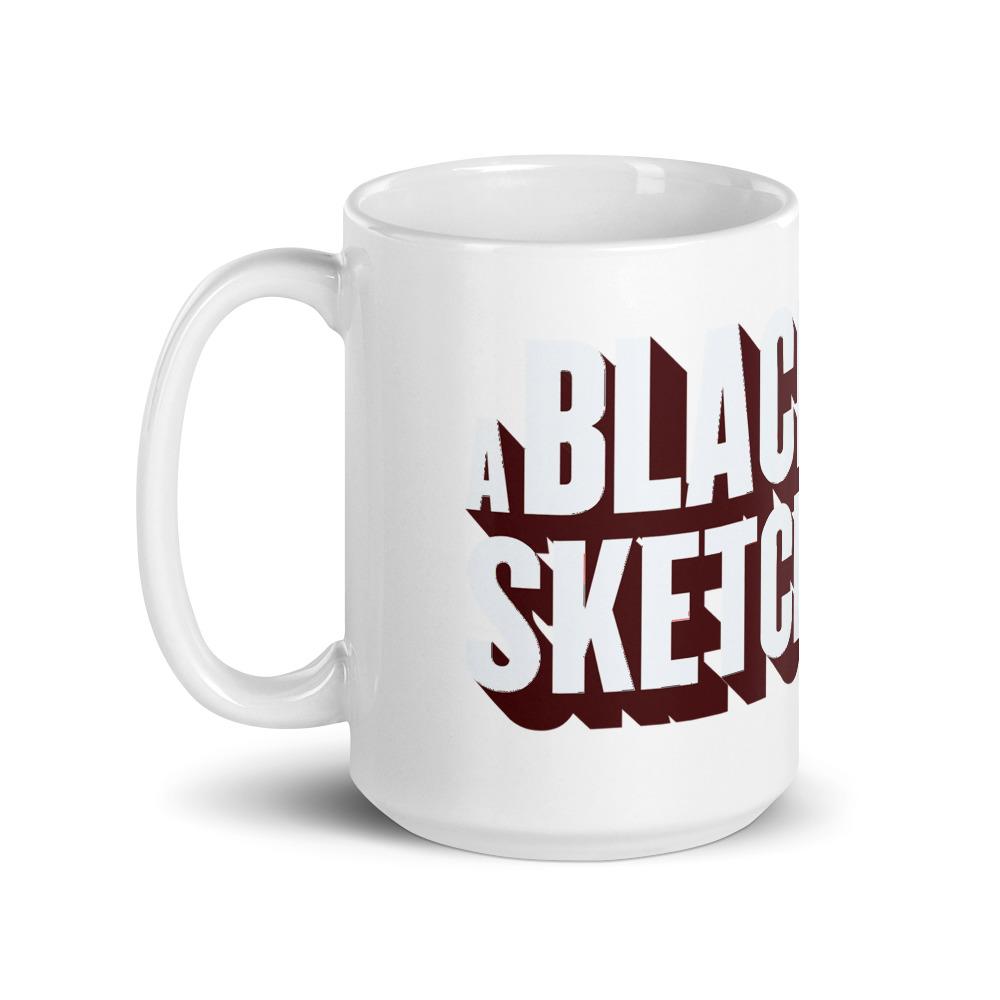 A Black Lady Sketch Show Logo White Mug