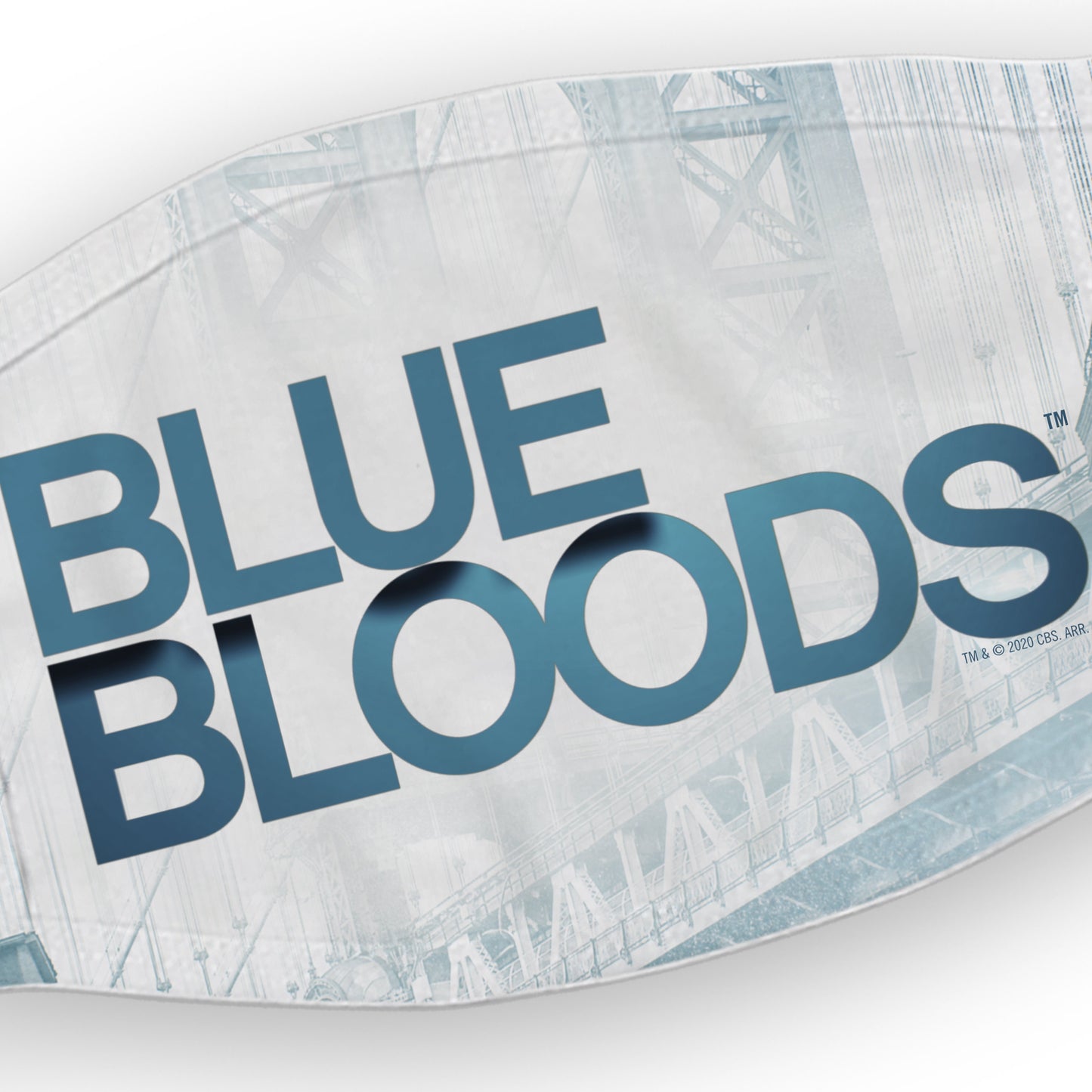 Blue Bloods Logo Washable Face Mask | Official CBS Entertainment Store