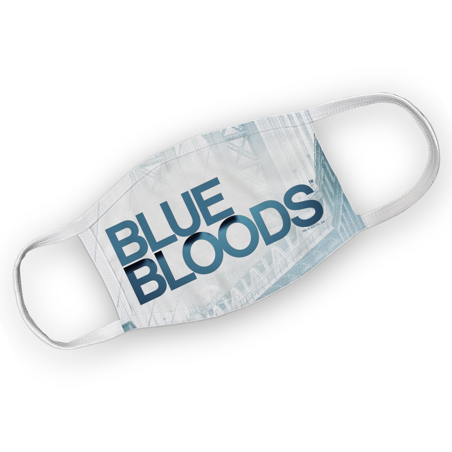 Blue Bloods Logo Washable Face Mask | Official CBS Entertainment Store