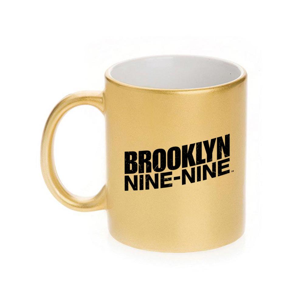 The Office Logo 11 oz Gold Metallic Mug