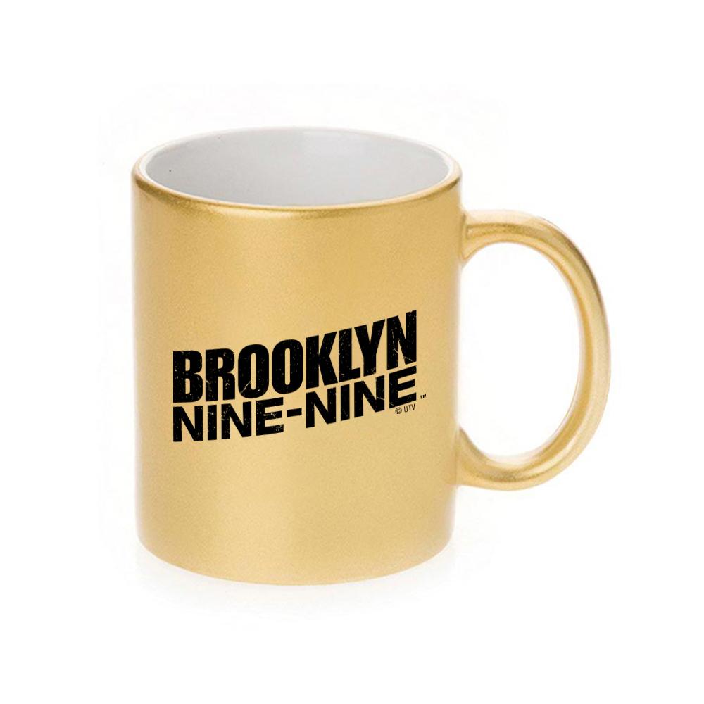 The Office Logo 11 oz Gold Metallic Mug