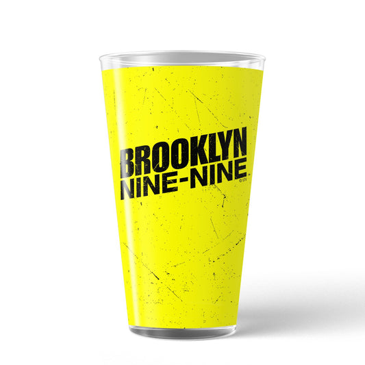 Brooklyn Nine-Nine Logo 17 oz Pint Glass-1