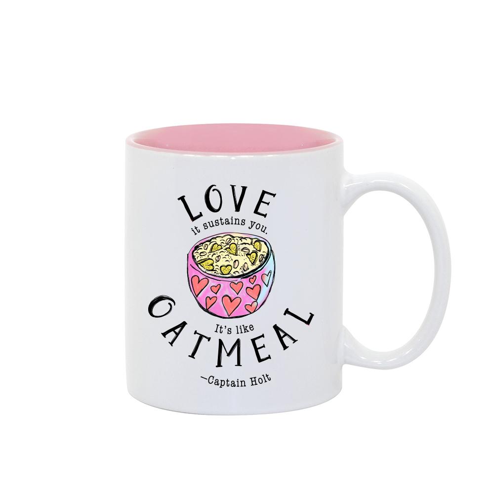 Brooklyn Nine-Nine Captain Holt's Love Quote Two-Tone Mug