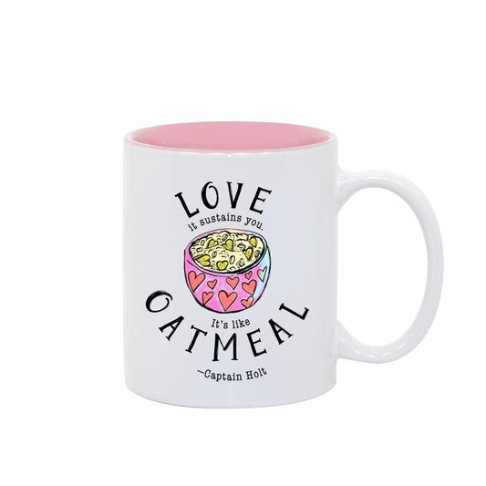 Brooklyn Nine-Nine Captain Holt's Love Quote Two-Tone Mug-2