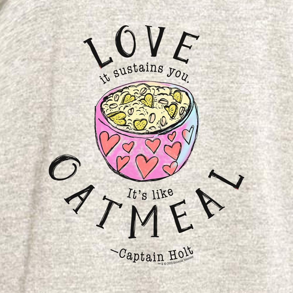 Brooklyn Nine-Nine Captain Holt's Love Quote Adult Tri-Blend Raglan Hoodie