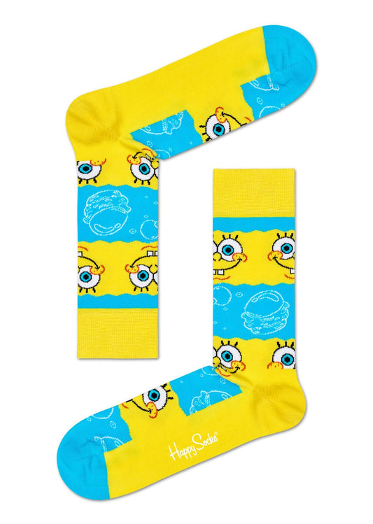 SpongeBob SquarePants Say Cheese Burger Socks - SpongeBob SquarePants Official Shop-0