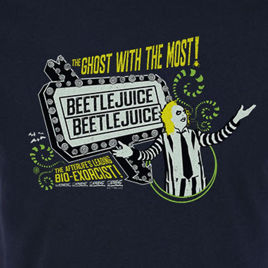 Beetlejuice Ghost with the Most Adult Short Sleeve T-Shirt-1