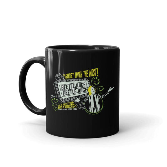 Beetlejuice Ghost with the Most Black Mug-0