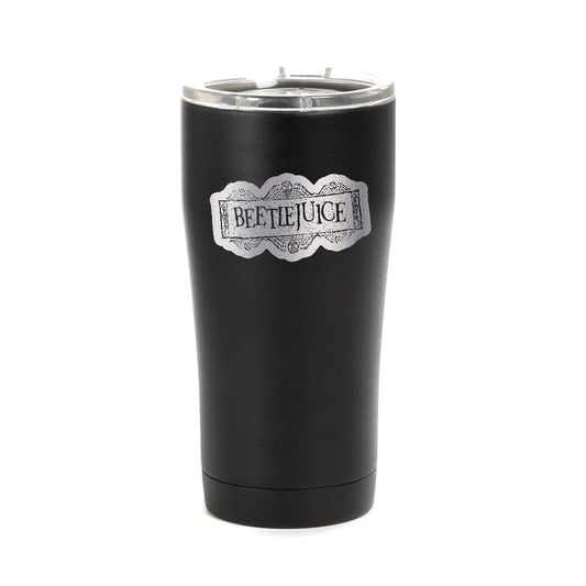 Beetlejuice Logo Laser Engraved SIC Tumbler-2