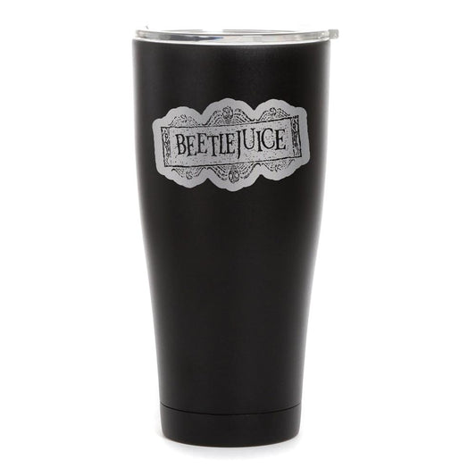 Beetlejuice Logo Laser Engraved SIC Tumbler-3