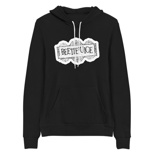 Beetlejuice Logo Adult Fleece Hooded Sweatshirt-2