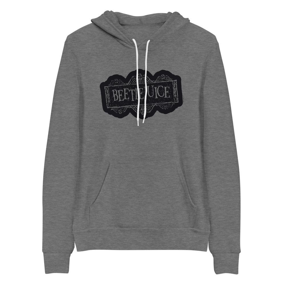 Beetlejuice Logo Adult Fleece Hooded Sweatshirt