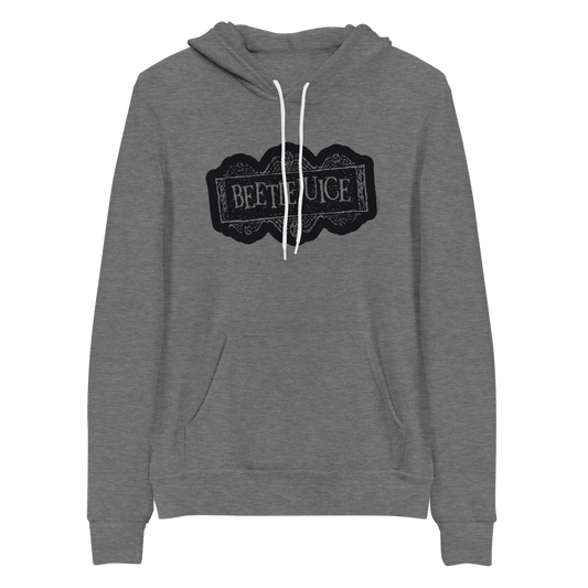 Beetlejuice Logo Adult Fleece Hooded Sweatshirt-0