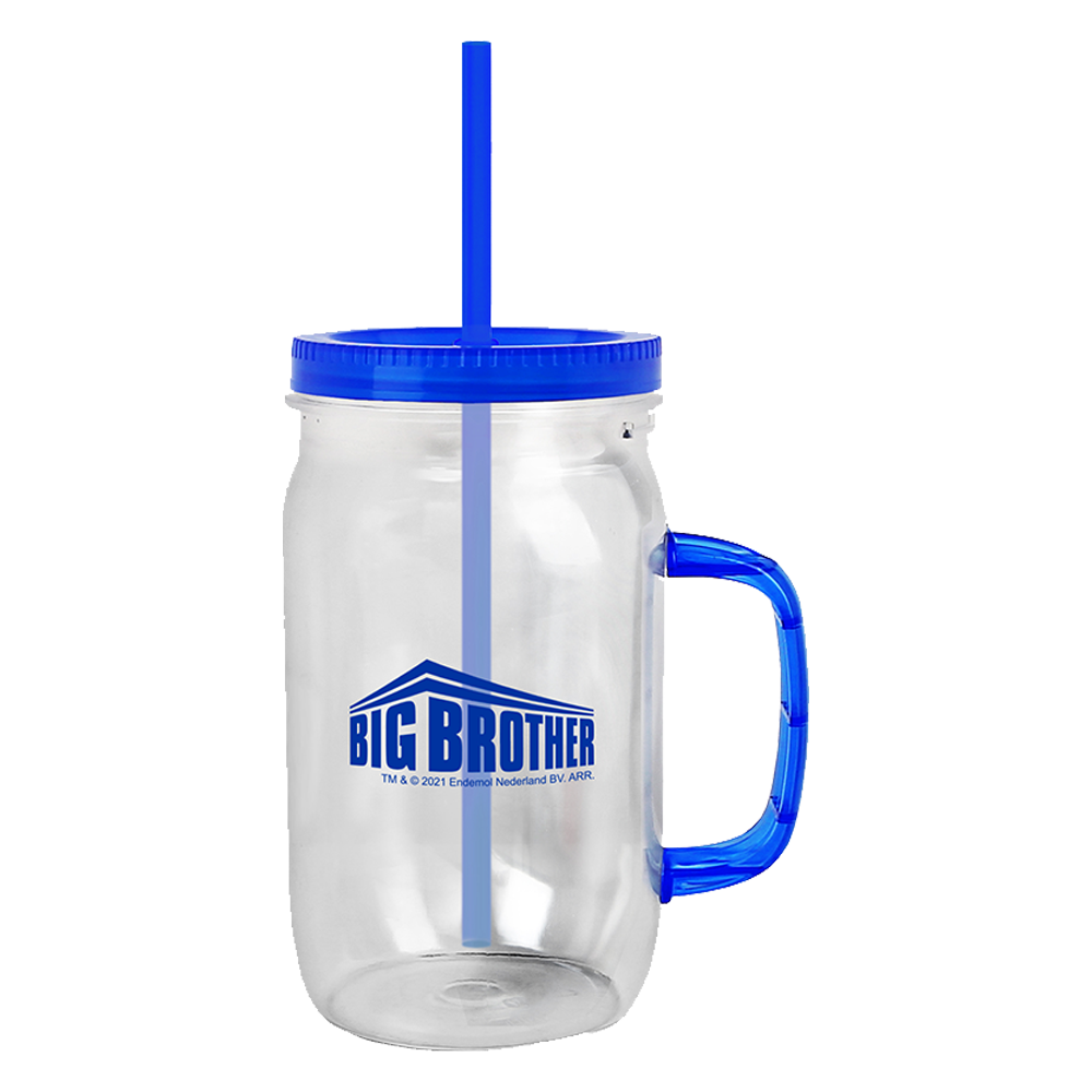 Big Brother Mason Jar Tumbler | Official CBS Entertainment Store