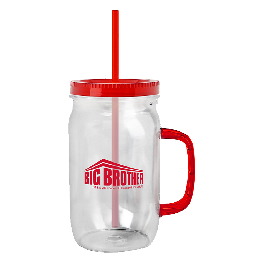 Big Brother Mason Jar Tumbler | Official CBS Entertainment Store