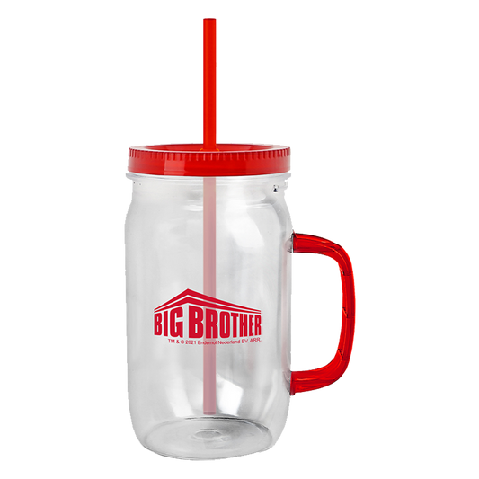 Big Brother Mason Jar Tumbler-9