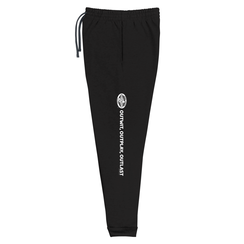 Survivor Outwit, Outplay, Outlast Adult Fleece Joggers | Official CBS Entertainment Store