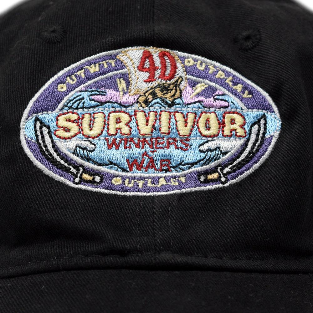 Survivor Season 40 Winners at War Logo Embroidered Hat | Official CBS Entertainment Store