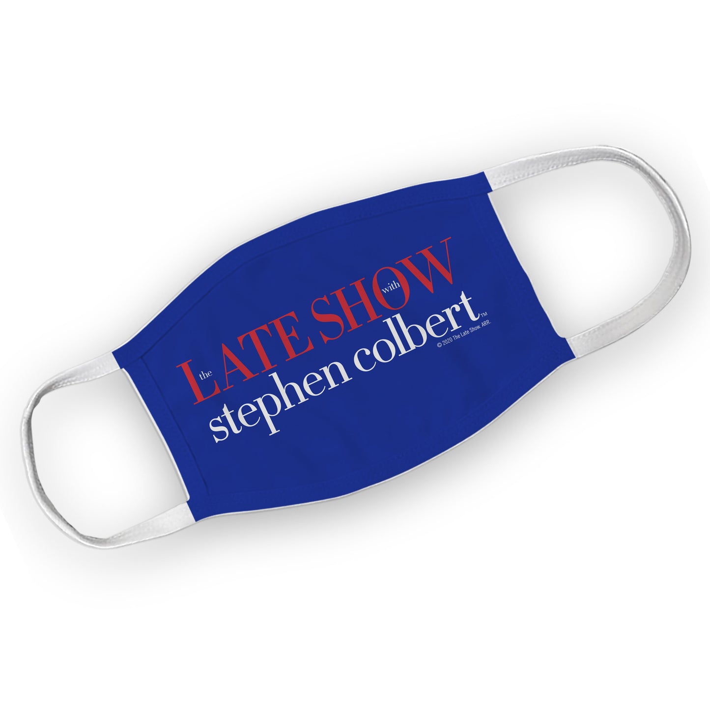 The Late Show with Stephen Colbert Logo Washable Face Mask