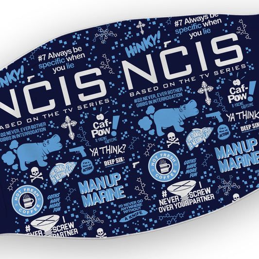 NCIS Mash Up Washable Face Mask-1