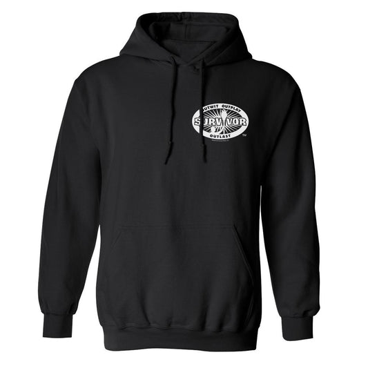 Survivor 40th Season Anniversary Logo Fleece Hooded Sweatshirt-2