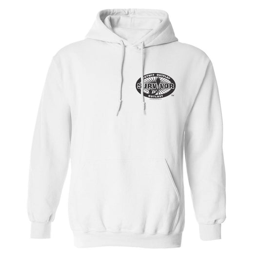 Survivor 40th Season Anniversary Logo Fleece Hooded Sweatshirt-0