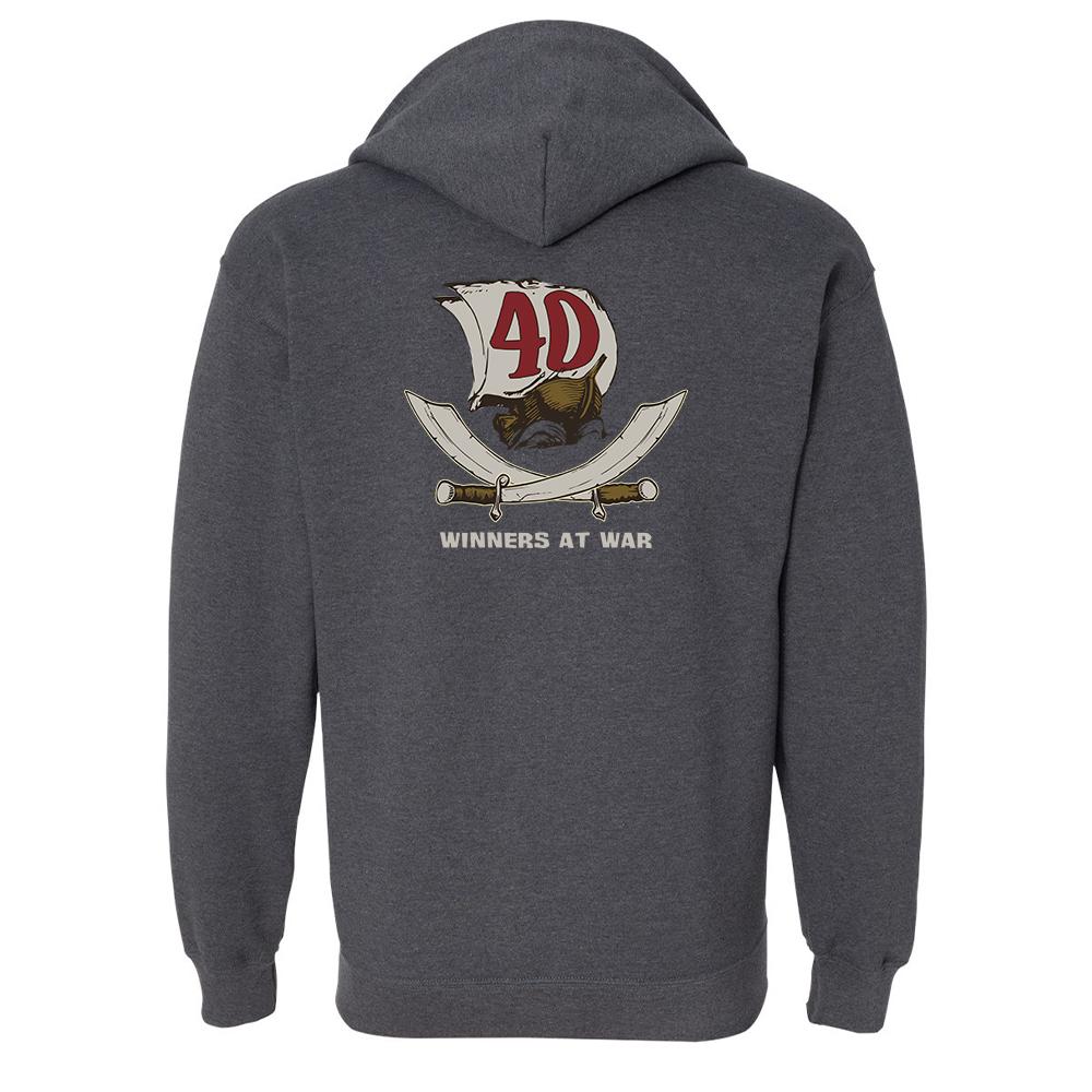 Survivor Survivor Season 40 Winners at War Elements Fleece Zip-Up Hooded Sweatshirt