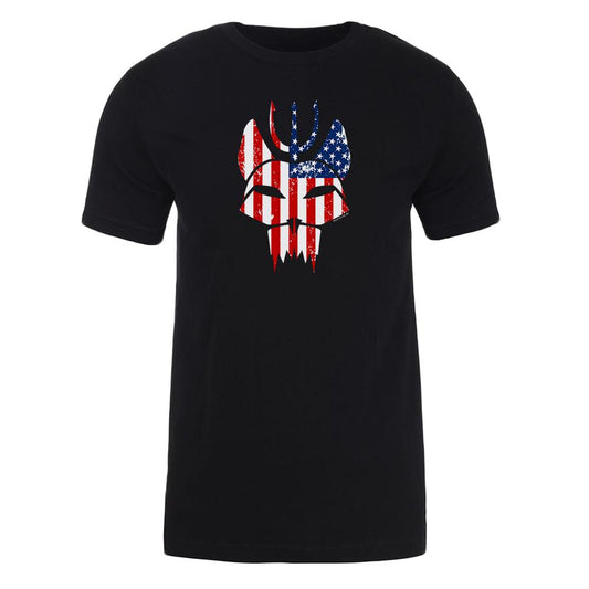 SEAL Team Bravo American Flag Adult Short Sleeve T-Shirt-0