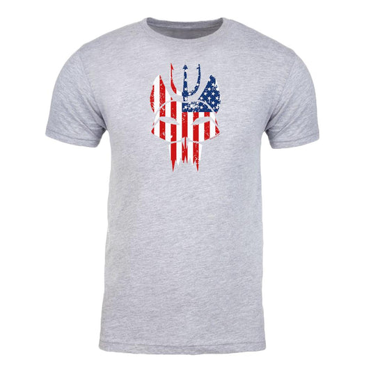 SEAL Team Bravo American Flag Adult Short Sleeve T-Shirt-3