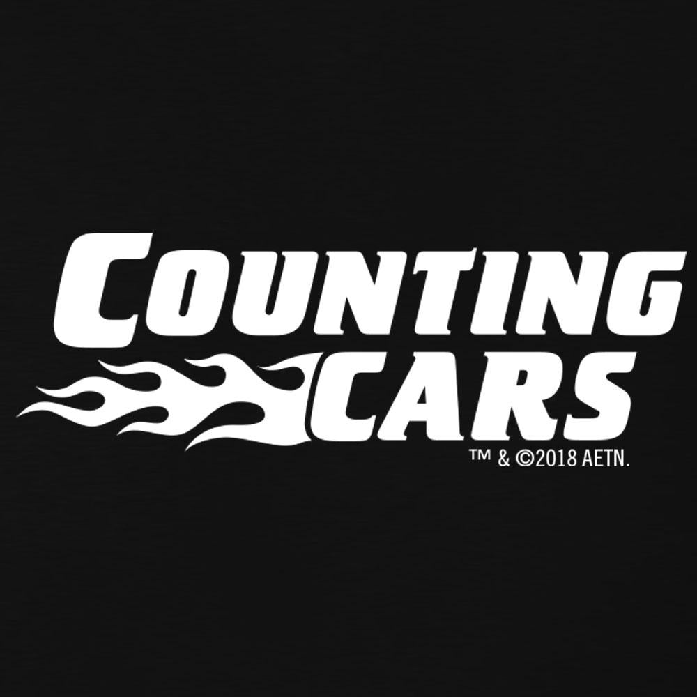 Counting Cars Logo Lightweight Zip Up Hooded Sweatshirt