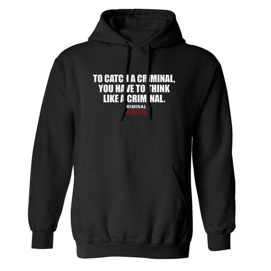 Criminal Minds To Catch a Criminal Fleece Hooded Sweatshirt-0