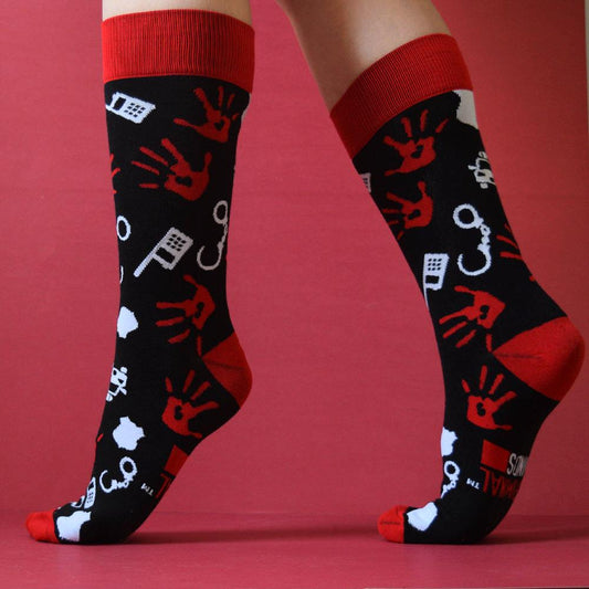 Criminal Minds Icon Mash Up Socks | Official CBS Entertainment Store-1