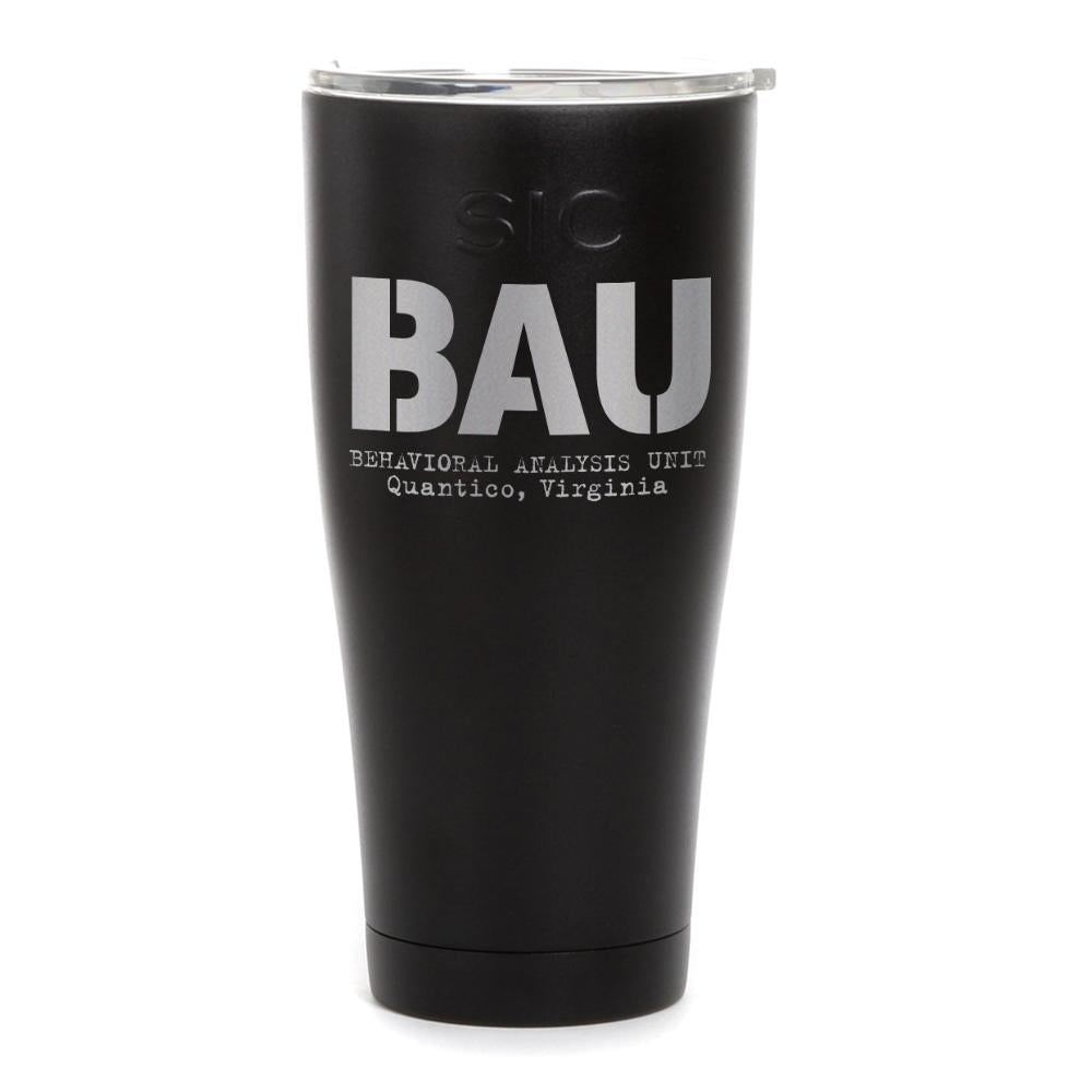 Criminal Minds BAU Laser Engraved SIC Tumbler | Official CBS Entertainment Store