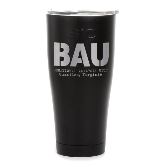 Criminal Minds BAU Laser Engraved SIC Tumbler | Official CBS Entertainment Store-1