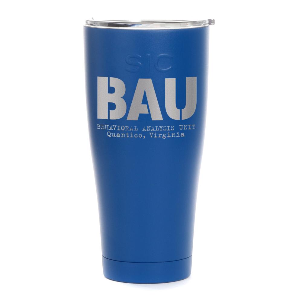 Criminal Minds BAU Laser Engraved SIC Tumbler | Official CBS Entertainment Store