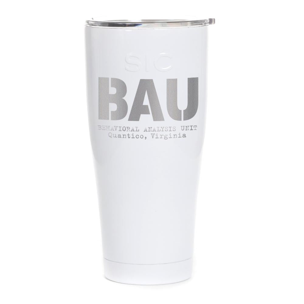 Criminal Minds BAU Laser Engraved SIC Tumbler | Official CBS Entertainment Store