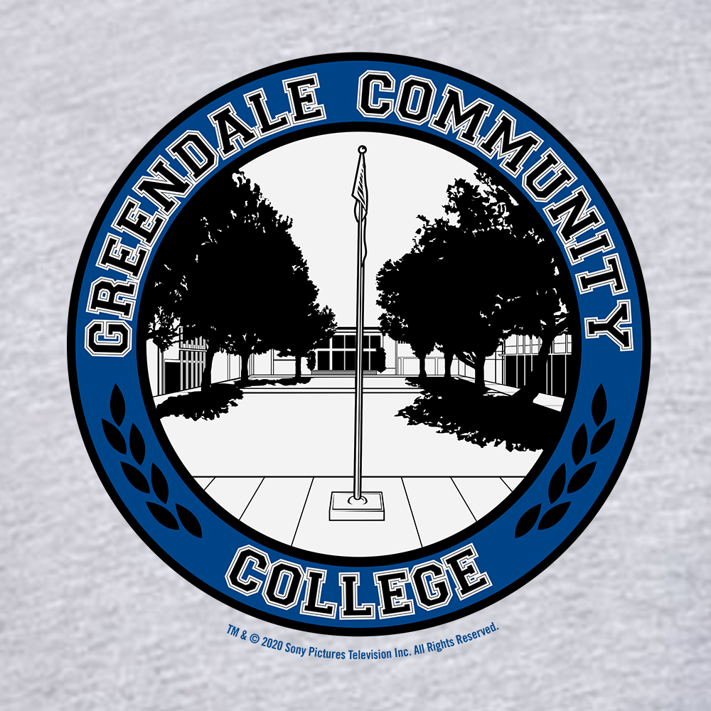 Community Greendale Community College Seal Adult Short Sleeve T-Shirt