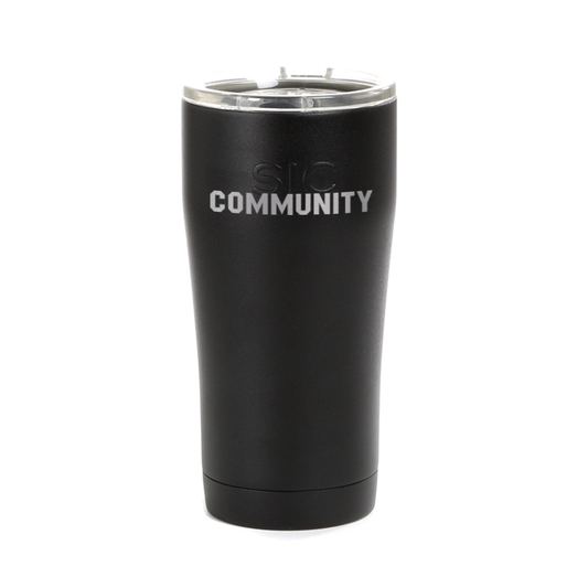 Community Logo Laser Engraved SIC Tumbler-0