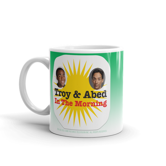 Community Troy & Abed in the Morning White Mug-3