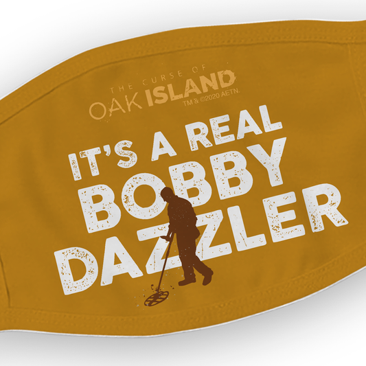 The Curse of Oak Island Bobby Dazzler Washable Face Mask-1