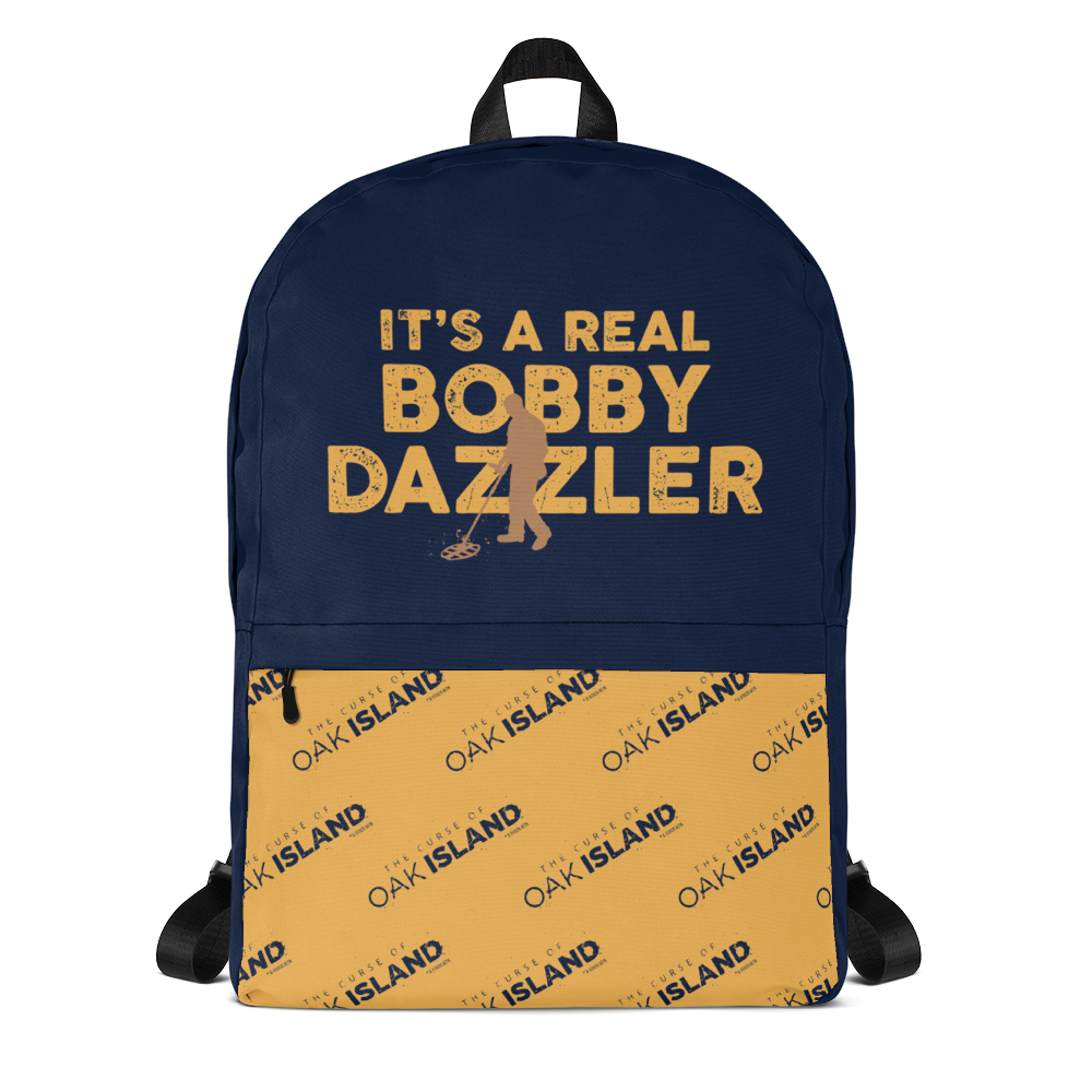 The Curse of Oak Island Bobby Dazzler Premium Backpack